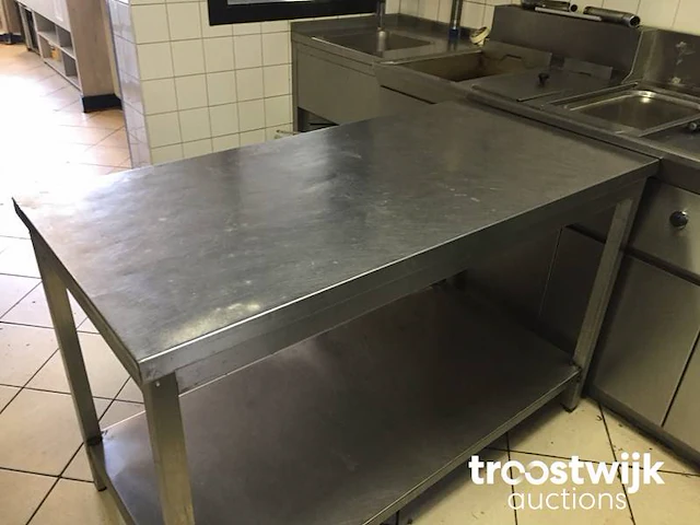Rvs werktafel - afbeelding 2 van  4
