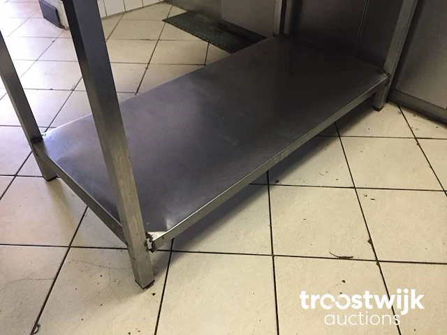Rvs werktafel - afbeelding 3 van  4