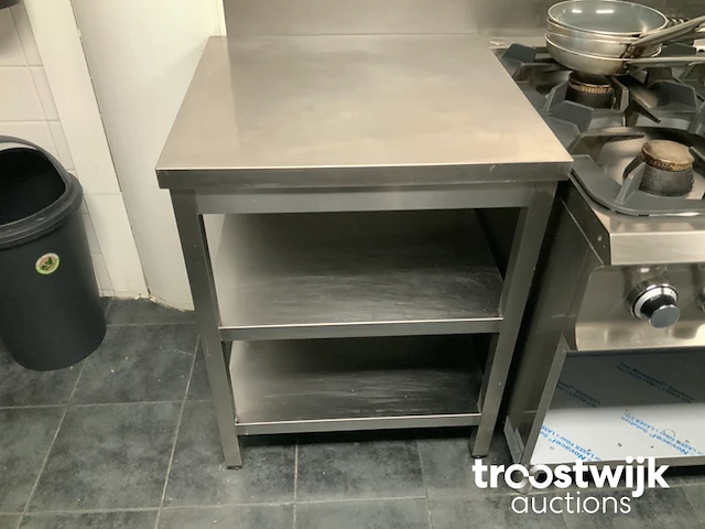 Rvs werktafel - afbeelding 1 van  1