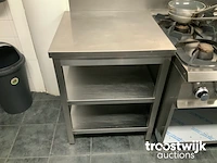 Rvs werktafel - afbeelding 1 van  1