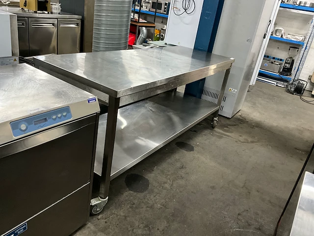 Rvs werktafel - afbeelding 1 van  6