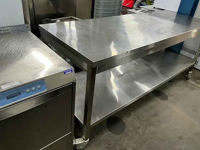 Rvs werktafel - afbeelding 2 van  6