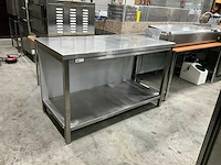 Rvs werktafel - afbeelding 1 van  4