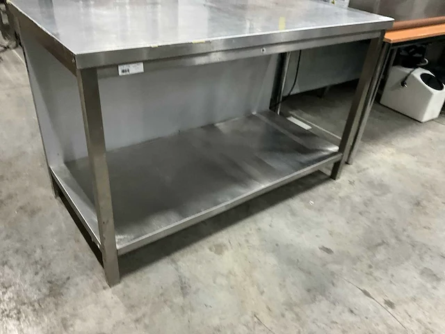 Rvs werktafel - afbeelding 3 van  4