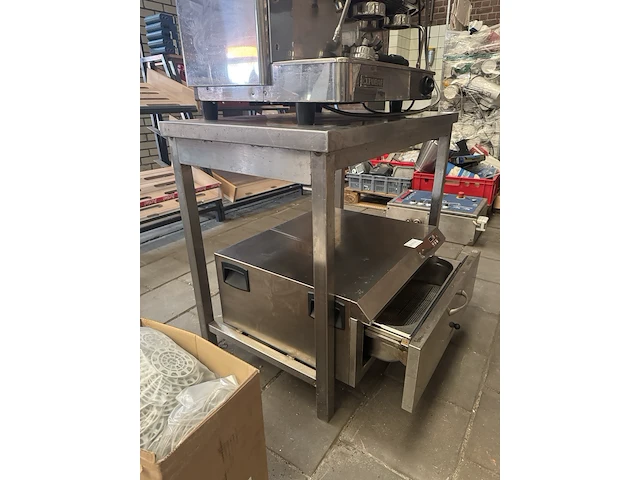 Rvs werktafel - afbeelding 2 van  4