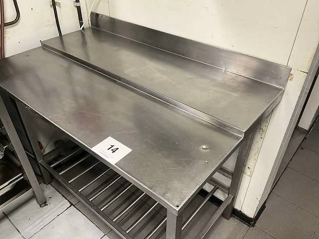 Rvs werktafel - afbeelding 2 van  4