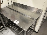 Rvs werktafel - afbeelding 2 van  4