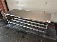 Rvs werktafel - afbeelding 1 van  2