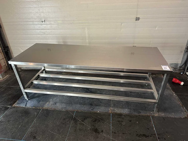 Rvs werktafel - afbeelding 2 van  2