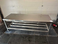 Rvs werktafel - afbeelding 2 van  2
