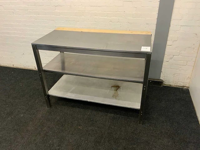 Rvs werktafel - afbeelding 2 van  7