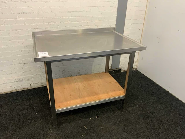 Rvs werktafel - afbeelding 1 van  6