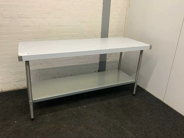 Rvs werktafel - afbeelding 1 van  5