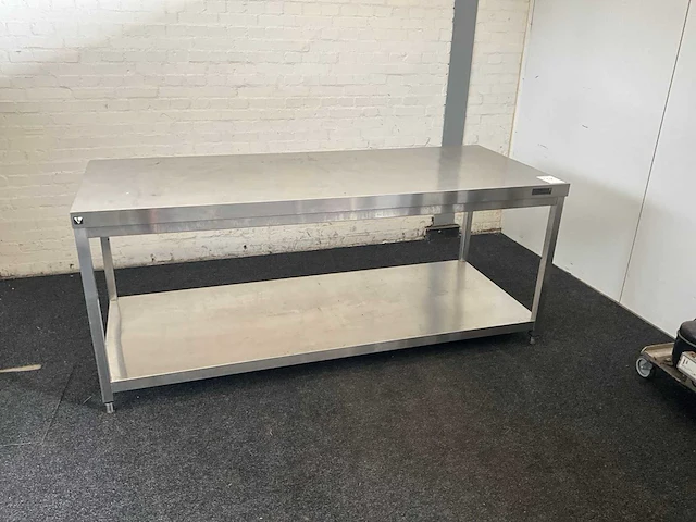 Rvs werktafel - afbeelding 1 van  7