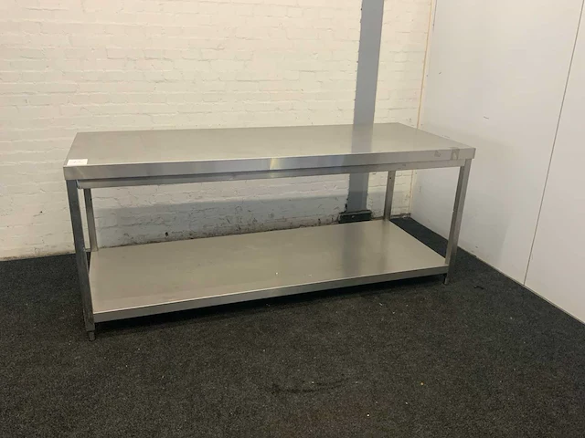 Rvs werktafel - afbeelding 1 van  6