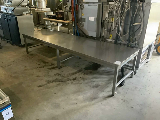 Rvs werktafel - afbeelding 2 van  6