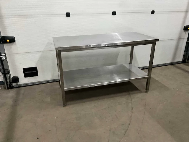 Rvs werktafel - afbeelding 1 van  4