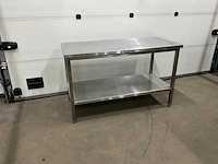 Rvs werktafel - afbeelding 1 van  4