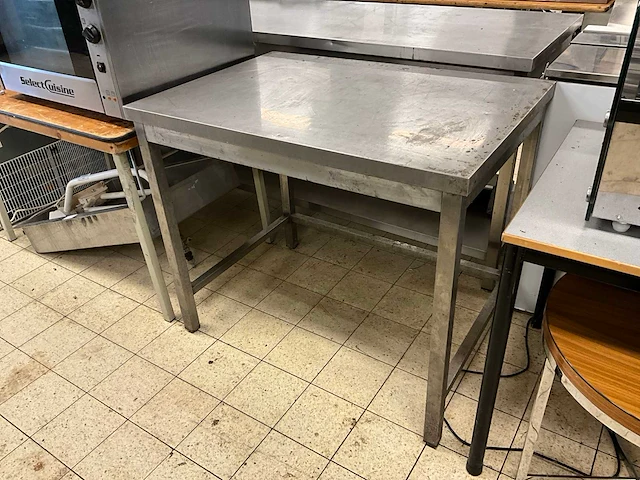 Rvs werktafel - afbeelding 1 van  4