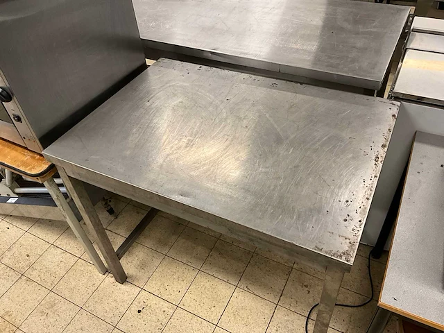 Rvs werktafel - afbeelding 3 van  4