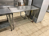 Rvs werktafel - afbeelding 2 van  5