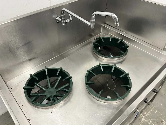 Rvs wokfornuis - afbeelding 4 van  5