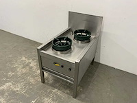 Rvs wokfornuis - afbeelding 1 van  6