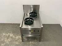 Rvs wokfornuis - afbeelding 2 van  6