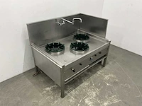 Rvs wokfornuis - afbeelding 3 van  5