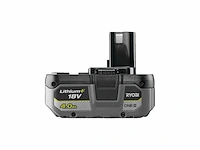Ryobi 1 x one+ lithium batterij 18 volt 40 ah rb1840xg - afbeelding 1 van  3
