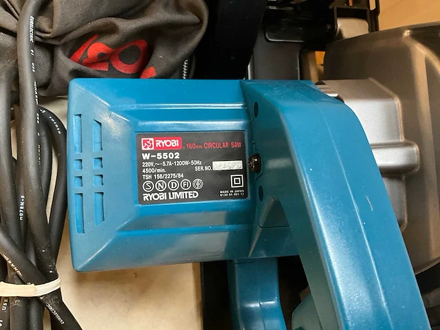 Ryobi cirkelzaagmachine & bandschuurmachine - afbeelding 4 van  8