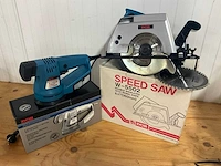Ryobi cirkelzaagmachine & schuurmachine - afbeelding 1 van  8
