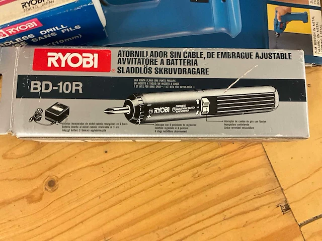 Ryobi schroefboormachine/ slagmoersleutel (5x) - afbeelding 5 van  6