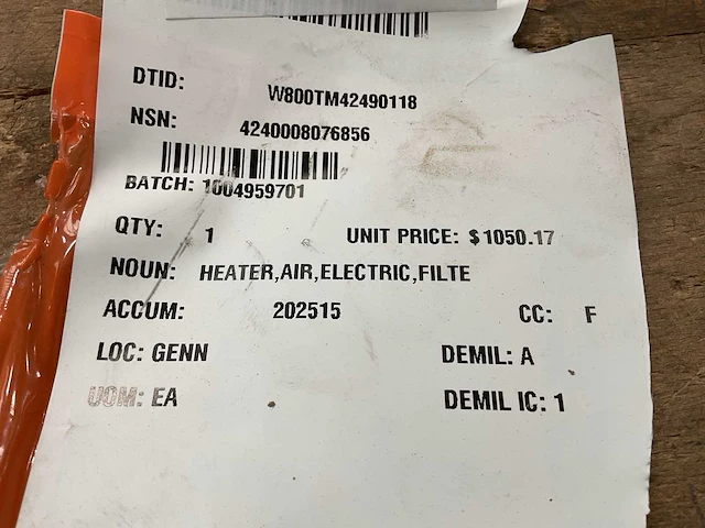 S & k electronics air heater unit - afbeelding 6 van  6