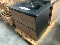 S-line badmeubelset 80cm - afbeelding 1 van  9