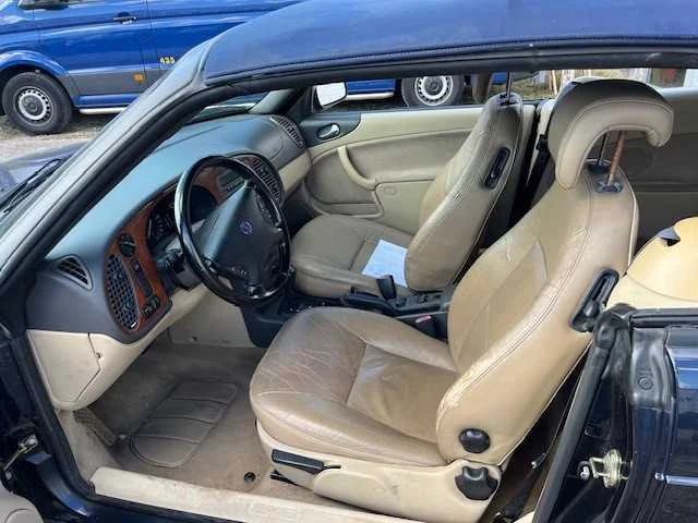 Saab - 1999 - 9-3 cabrio - 2.0 turbo se - personenauto - afbeelding 9 van  13