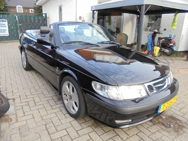Saab - 9-3 cabrio - 2.0t s automaat t-235-zp - afbeelding 7 van  14