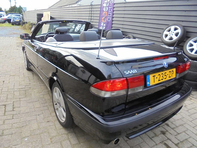 Saab - 9-3 cabrio - 2.0t s automaat t-235-zp - afbeelding 9 van  14