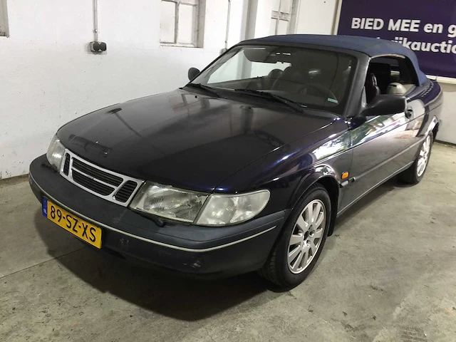 Saab - 900 cabrio - 2.0 se - 89-sz-xs - afbeelding 1 van  17