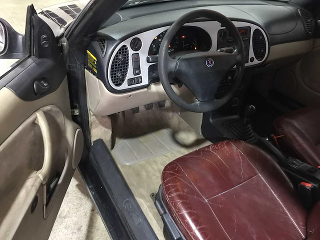 Saab - 900 cabrio - 2.0 se - 89-sz-xs - afbeelding 17 van  17