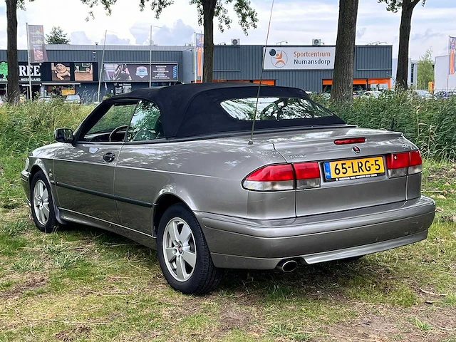 Saab 9-3 cabrio 2.0t s, nieuwe apk, 65-lrg-5 - afbeelding 15 van  18