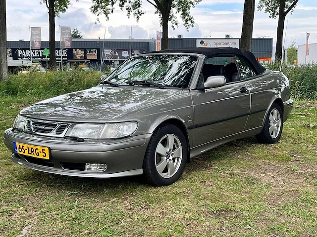 Saab 9-3 cabrio 2.0t s, nieuwe apk, 65-lrg-5 - afbeelding 16 van  18