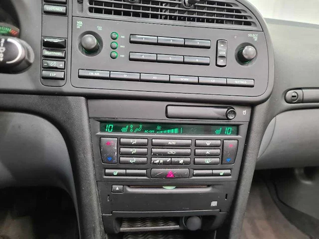 Saab 9-3 cabrio 2.0t vector sp, gr-723-g - afbeelding 9 van  10