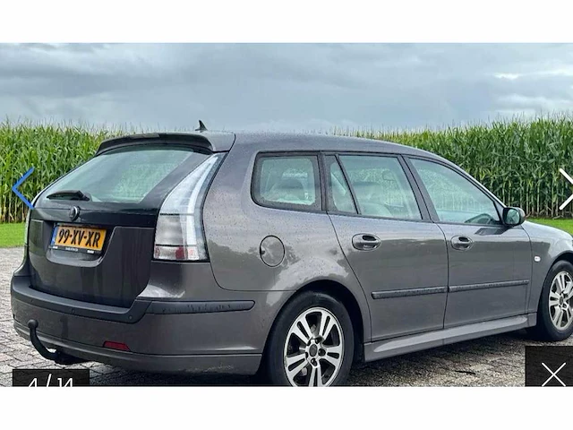 Saab 9-3 sport estate 1.8t linear, automaat, 99-xv-xr - afbeelding 2 van  9