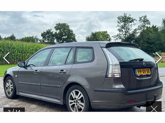 Saab 9-3 sport estate 1.8t linear, automaat, 99-xv-xr - afbeelding 3 van  9
