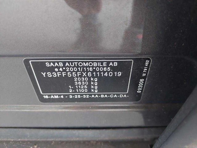 Saab 9-3 sport estate 1.8t vector, 38-sl-lk - afbeelding 12 van  12