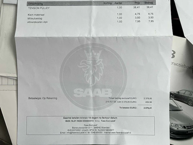 Saab 9-3 sport sedan 1.9 tid vector 2006 | 10-tp-bk - afbeelding 28 van  34