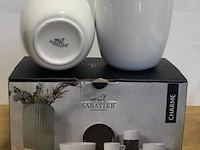 Sabatier coffee mug – white 2-pack - afbeelding 1 van  1