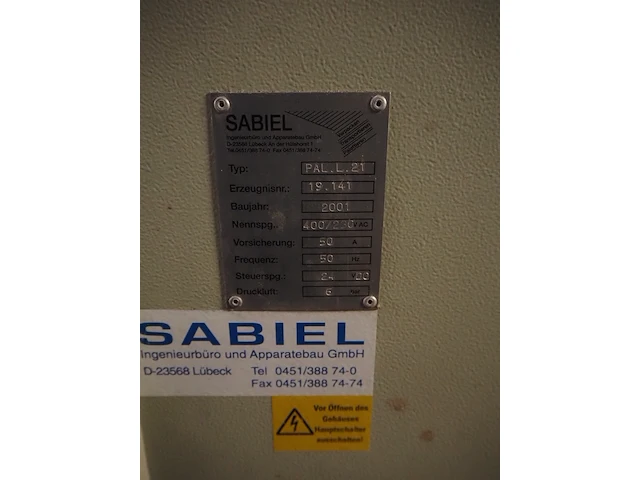 Sabiel ingenieurbüro und apparatebau gmbh - afbeelding 18 van  25