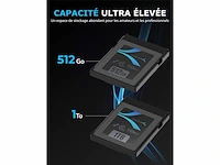 Sabrent geheugenkaart rocket cfx 512gb cfexpress type b r1700mb/s w1500mb/s (cfxtbt512) - afbeelding 4 van  5
